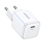 Ładowarka sieciowa | UGREEN 15326 | Nexode mini | USB-C | PD3.0 | QC4.0 | GaN | 30W | Biała